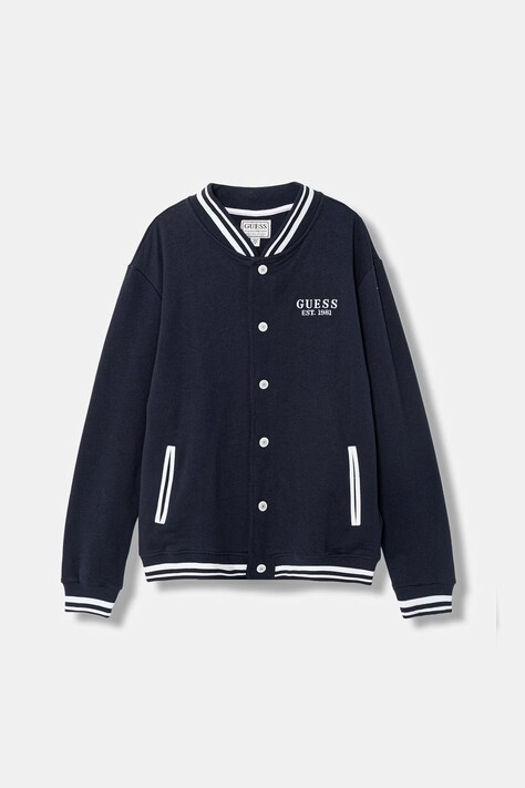Παιδική μπλούζα Guess χρώμα: ναυτικό μπλε, L6RQ06 K0170