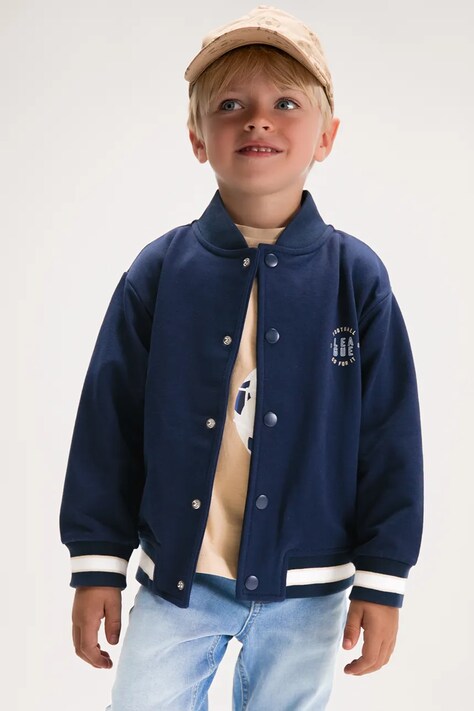 Παιδική μπλούζα Mayoral χρώμα: ναυτικό μπλε, 3440
