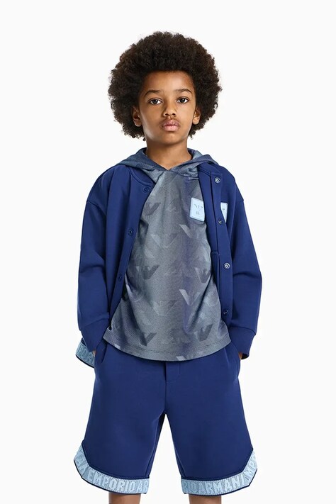 Детская кофта Emporio Armani однотонная EB000997 AF10126