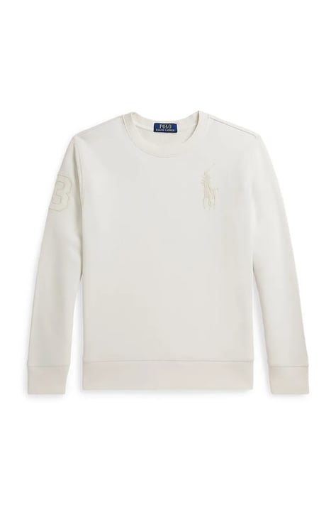 Polo Ralph Lauren felpa per bambini colore bianco 323A12253001
