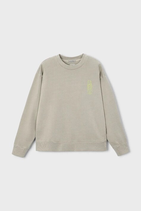 Mayoral bluza dziecięca Boston by Mayoral kolor zielony z nadrukiem 6420