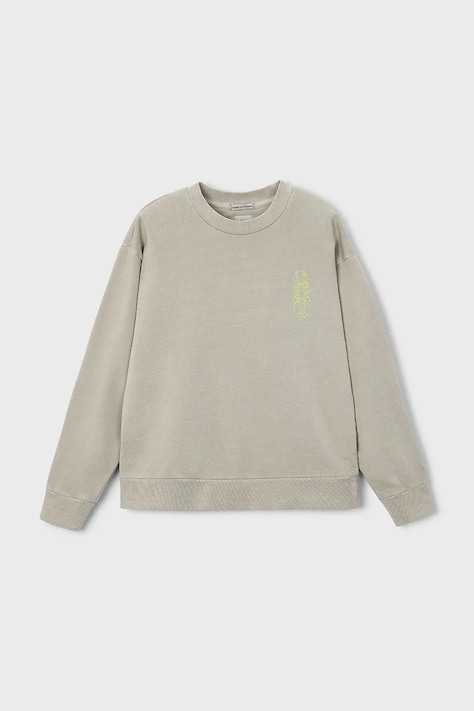 Mayoral bluza dziecięca Boston by Mayoral kolor zielony z nadrukiem 6420