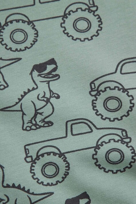 Coccodrillo bluza dziecięca kolor beżowy wzorzysta NORMCORE BOY KIDS