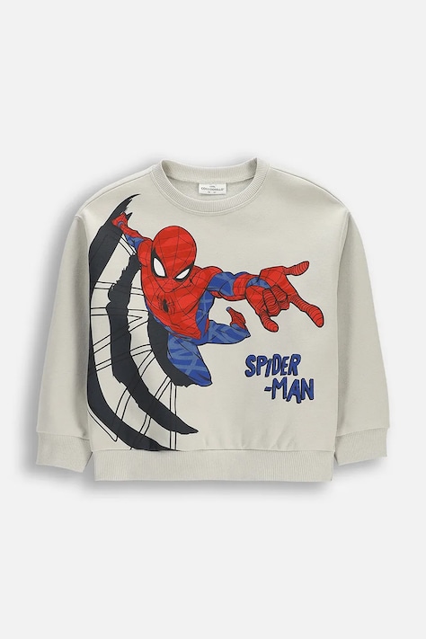 Coccodrillo dukserica za djecu od pamuka siva LICENCE BOY