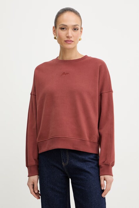 BOSS Orange bluza damska bawełniana C Ever pomarańczowa 50554711