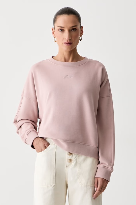 BOSS Orange dukserica za žene od pamuka C Ever roza 50554711
