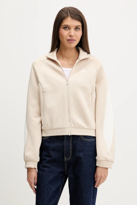 adidas bluza Stadium damska kolor beżowy z nadrukiem KB4946