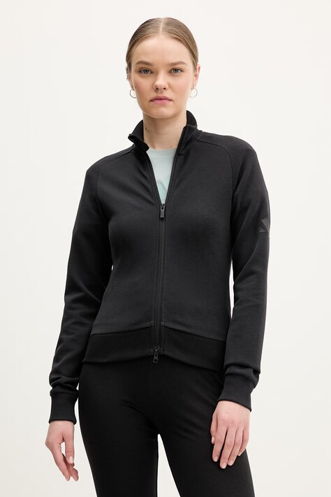 adidas bluza The Soft Lux damska kolor czarny z nadrukiem KE9141