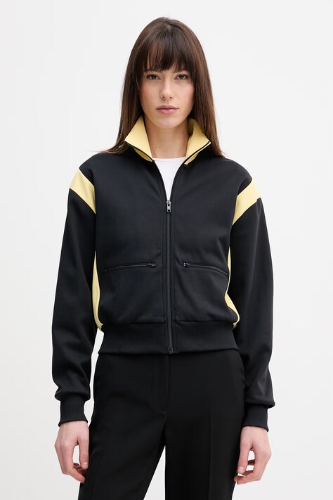 Kenzo bluza damska kolor czarny wzorzysta FG52BL5024IH