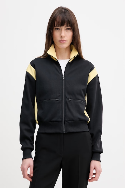 Kenzo bluza damska kolor czarny wzorzysta FG52BL5024IH