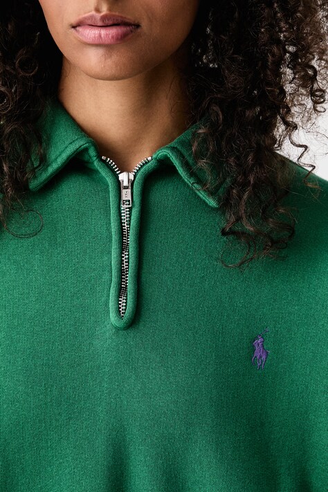 Polo Ralph Lauren кофта жіноча з бавовною — SS26-BLD045, зелений — фото 6