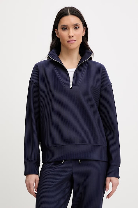 Dkny bluza damska kolor granatowy gładka DP6T1404