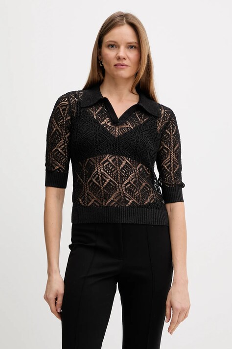 Joseph Ribkoff sweter damski kolor czarny lekki 261929