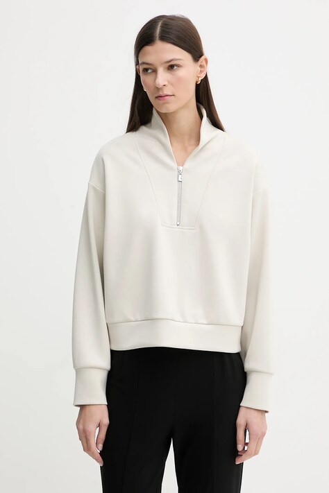 Joseph Ribkoff bluza damska kolor beżowy gładka 261610