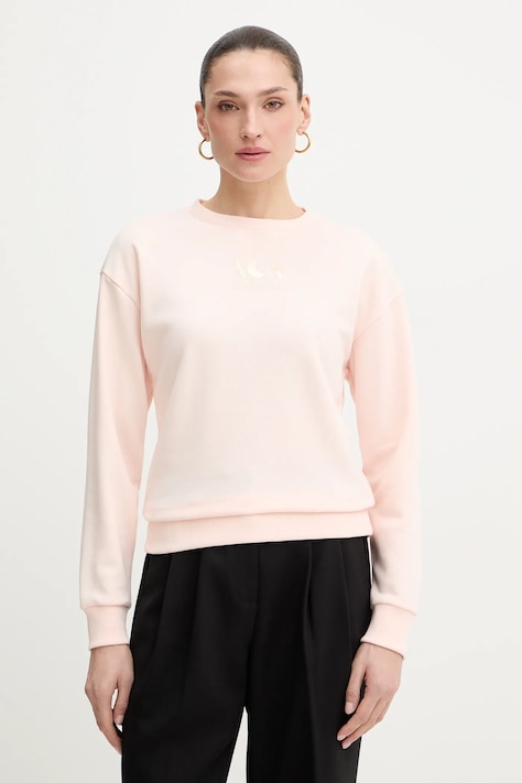 Mikina Armani Exchange ružová farba, jednofarebná, XW001846 AF18853