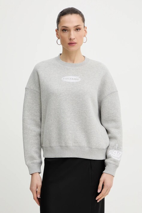 ZADIG&VOLTAIRE bluza damska kolor szary z nadrukiem JWSS01680