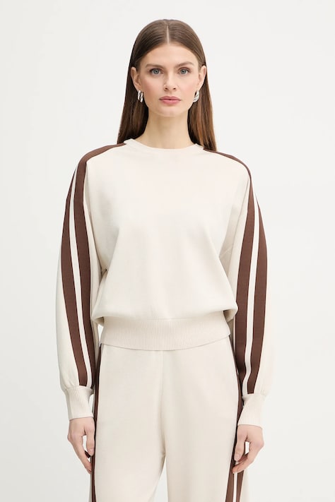 Pinko sweter damski kolor beżowy lekki 106337 A34D