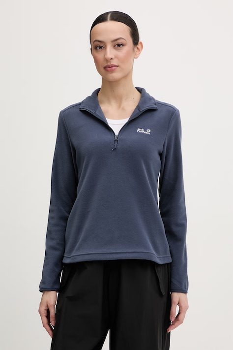 Jack Wolfskin bluza damska polarowa Taunus 100 granatowa A65801