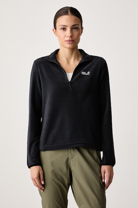 Jack Wolfskin Bluza damska polarowa Taunus 100 czarna A65801