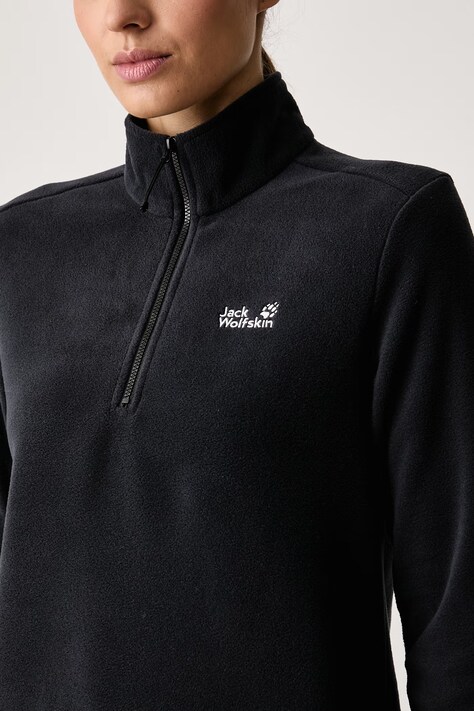 Jack Wolfskin Bluza damska polarowa Taunus 100 czarna A65801