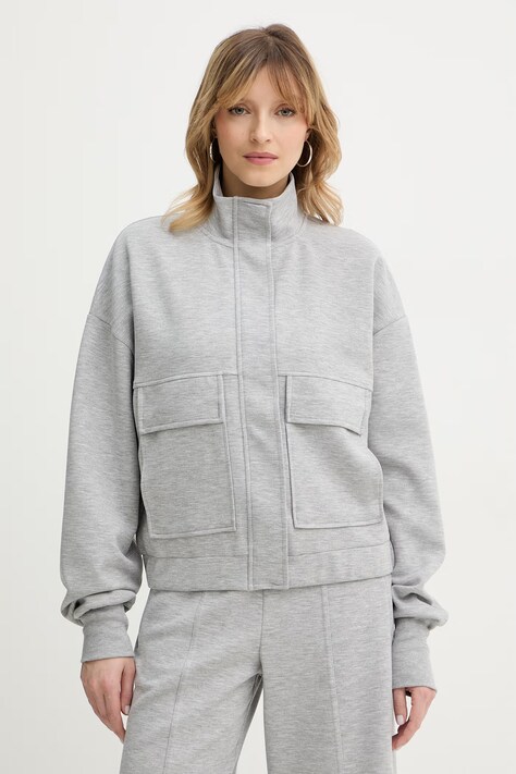 Patrizia Pepe bluza damska kolor szary 8M1795 J391
