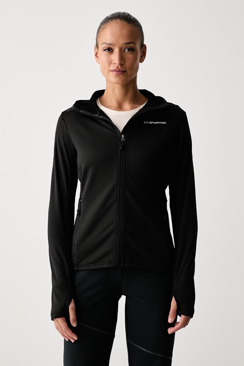 La Sportiva Felpa sportiva da donna Chill Thermal nera ZAHF015