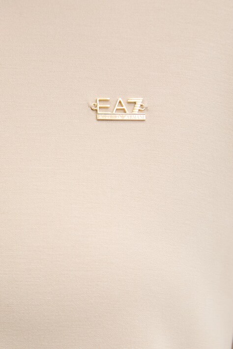EA7 Emporio Armani кофта жіноча з модалу — SS26-BLD07O, бежевий — фото 5