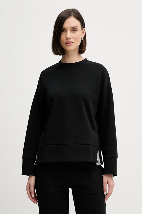 Joop! bluza damska kolor czarny gładka 30100031