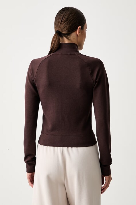 Puma μπλούζα με κουμπιά γυναικεία Essentials Slim καφέ 634323