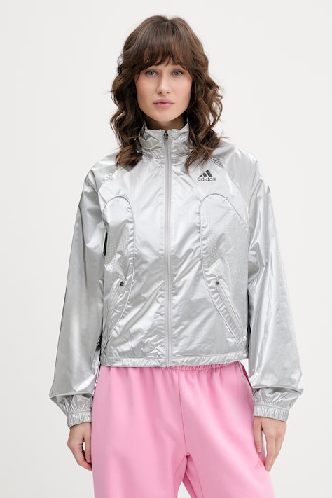 Кофта adidas Originals колір срібний однотонна KC6389