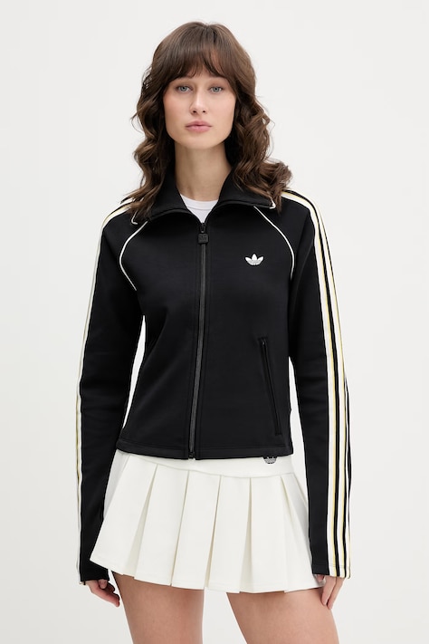 Кофта adidas Originals цвет чёрный с аппликацией KC9097