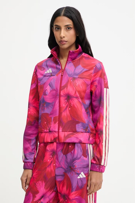 adidas bluza x Farm Rio damska kolor różowy wzorzysta KD4634