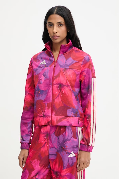 adidas bluza x Farm Rio damska kolor różowy wzorzysta KD4634