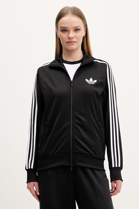 adidas Originals bluza damska kolor czarny z aplikacją KD7983
