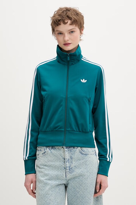 adidas Originals bluza rozpinana damska turkusowa KQ6530