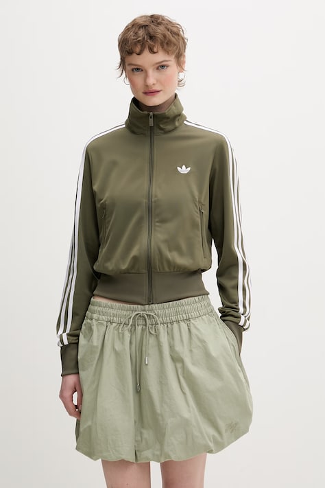 adidas Originals bluza rozpinana damska zielona KQ6531