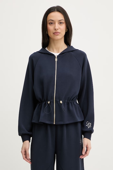 Liu Jo bluza damska z modalem granatowa TA6076 JS869