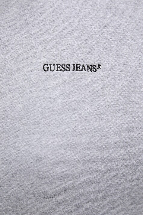 Guess Jeans кофта на застібці жіноча бавовняна — SS26-BLD0CB, сірий — фото 5
