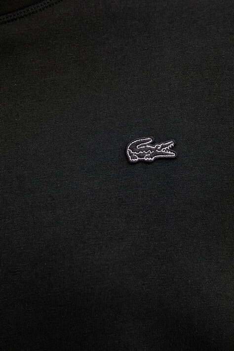 Lacoste кофта жіноча з бавовною — SS26-BLD0DC, чорний — фото 5