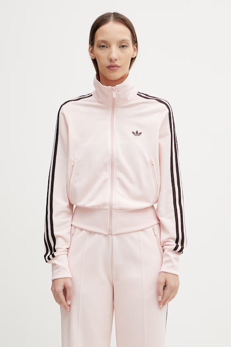 adidas Originals zip-up sweatshirt Women's pink KC6573