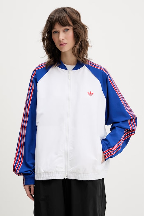 adidas Originals bluza rozpinana damska biała KE2413