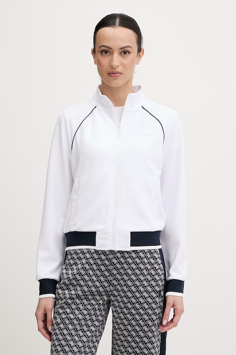 Guess bluza SARAH damska kolor biały gładka V6GQ05 K2916