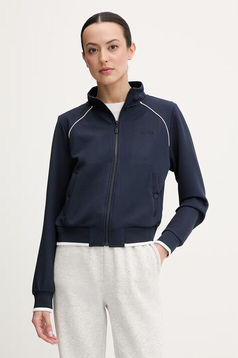 Guess bluza SARAH damska kolor granatowy gładka V6GQ05 K2916