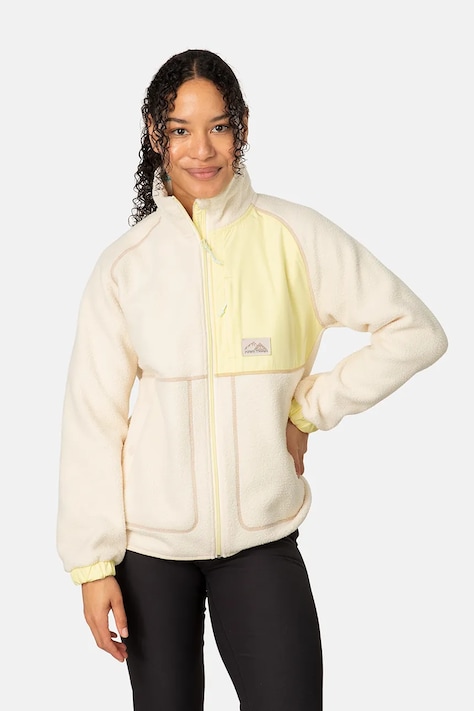 Kari Traa bluza rozpinana damska Emma beżowa 623948