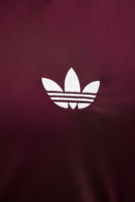 adidas Originals жіноча кофта на застібці Firebird — SS26-BLD0J5, бордо — фото 5