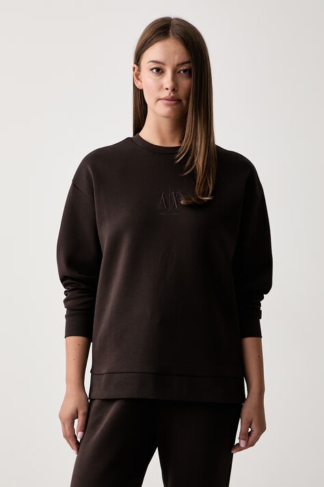 Armani Exchange bluza damska brązowa XW000821 AF10818