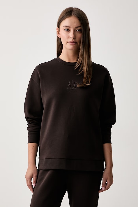 Armani Exchange mikina dámska hnedá XW000821 AF10818