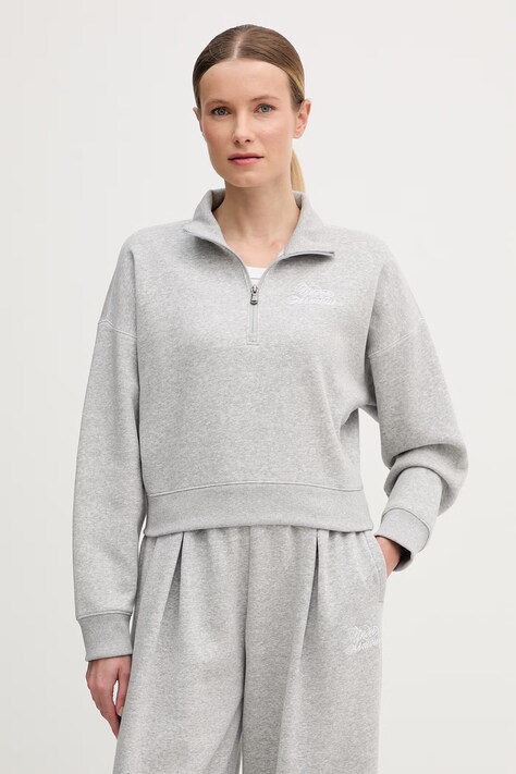 Under Armour bluza damska z bawełny Rival Fleece szara 6012292