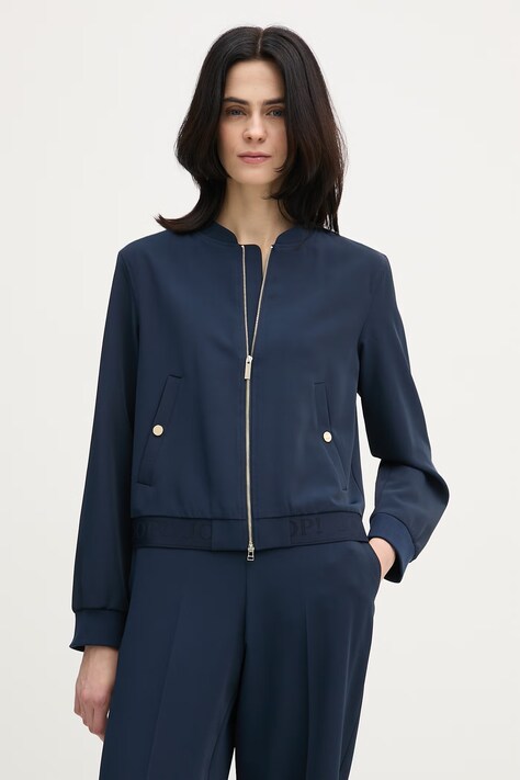 Joop! bluza damska kolor granatowy gładka 30101766
