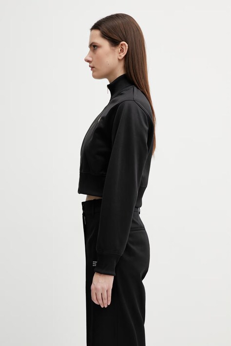 Fred Perry bluza damska kolor czarny z aplikacją J2125